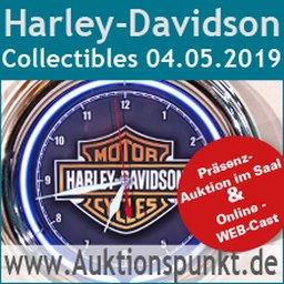 auktionspunkt Harley-Davidson collectibles Versteigerung