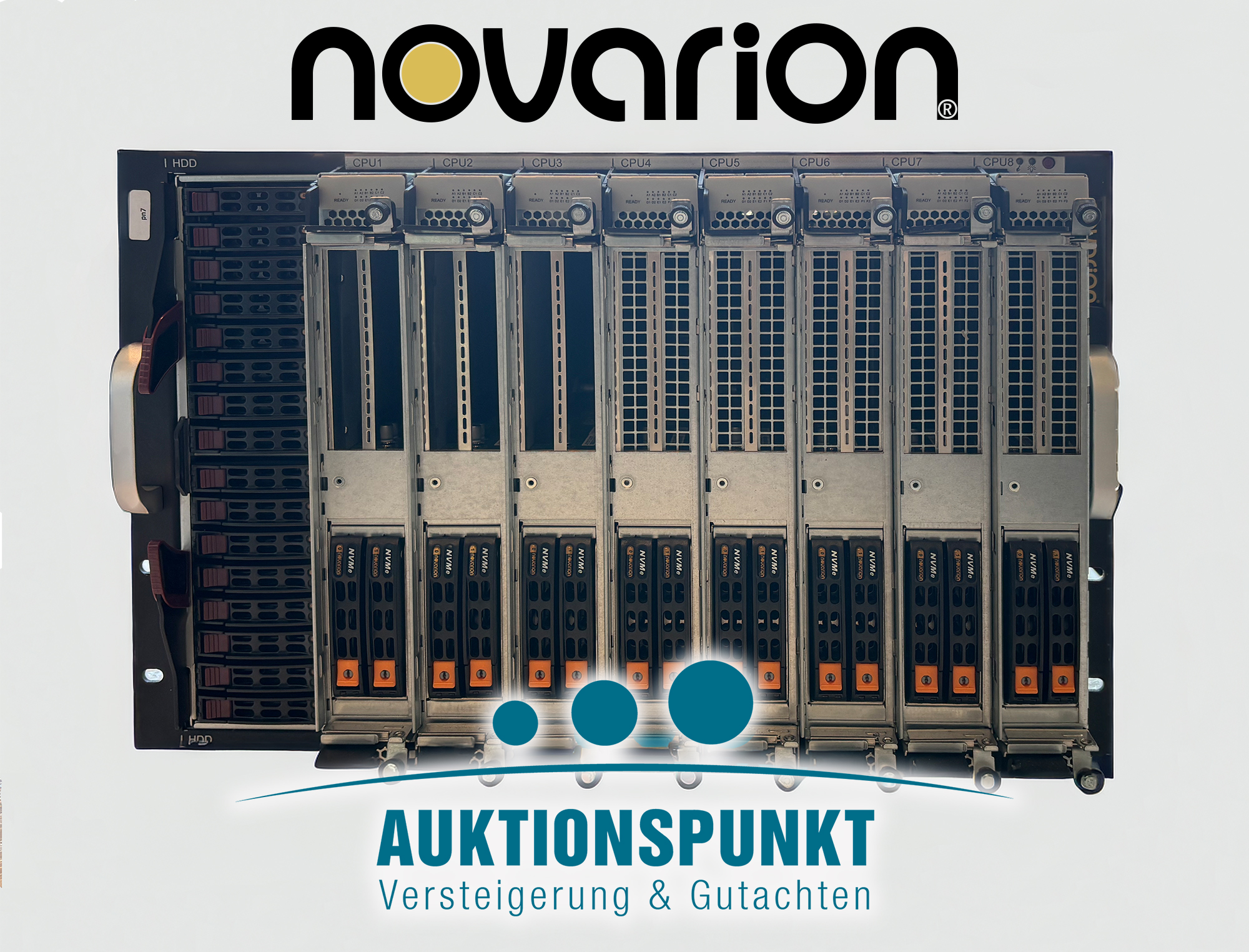 Auktionspunkt versteigert Novarion Quanton HQC4020-Node - High-End-Hybrid-Quantencomputing